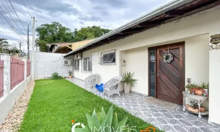 Casa com 3 dormitórios sendo 1 suíte à venda, 150 m² por r$ 685.000 - água verde - blumenau/sc