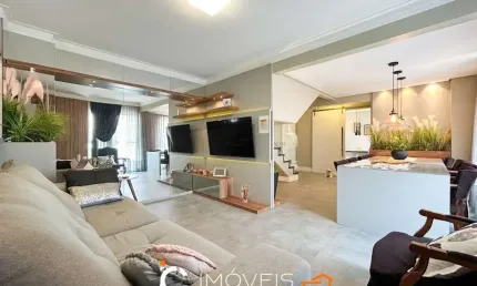 Apartamento com 3 dormitórios sendo 1 suíte à venda, 140 m² por R$ 795.000 - Ponta Aguda - Blumenau/SC