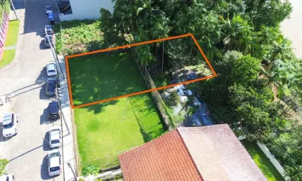 Terreno à venda, 375 m² por R$ 400.000,00 - Ponta Aguda - Blumenau/SC