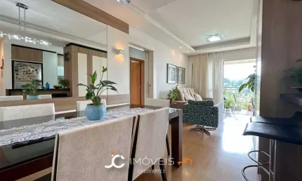 Apartamento com 3 dormitórios à venda, 80 m² por r$ 598.000,00 - escola agrícola - blumenau/sc