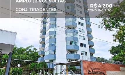 Apartamento com 3 quartos para alugar na Rua das Rosas, 82, Aleixo, Manaus