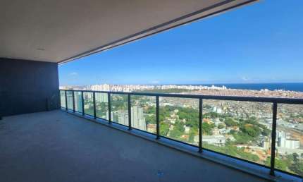 Apartamento para Venda em Salvador, Horto Florestal, 4 dormitórios, 4 suítes, 5 banheiros, 4 vagas