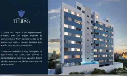 Apartamento para Venda em Salvador, Pernambués, 2 dormitórios, 1 suíte, 2 banheiros, 1 vaga