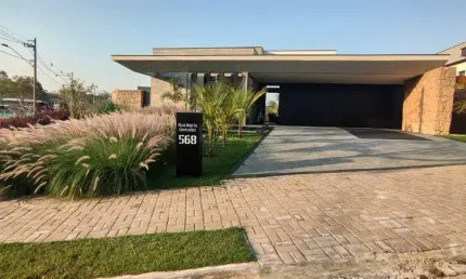 Casa em Condomínio de Luxo no Jardim Indaiatuba Golf: 4 Quartos, 4 Suítes, 3 Salas e 373,65 m² de Área!