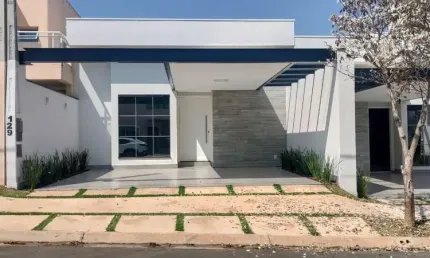 Casa em Condomínio à Venda em Indaiatuba-SP no Bairro Jardim Montreal Residence: 3 Quartos, 1 Suíte, 2 Salas, 2 Banheiros, 2 Vagas de Garagem, 105m² de Área.