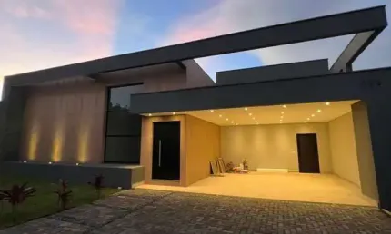 Linda casa térrea com 3 suítes, piscina e espaço gourmet no terras de itaici em indaiatuba/sp