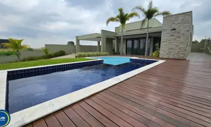 Chácara térrea moderna com 3 suítes, piscina, energia solar e 1.000 m² no terras de itaici ? indaiatuba/sp