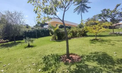 Chácara de luxo em condomínio: 4 quartos, 3 suítes, 3 salas e 6 vagas de garagem em Terras de Itaici, Indaiatuba-SP!