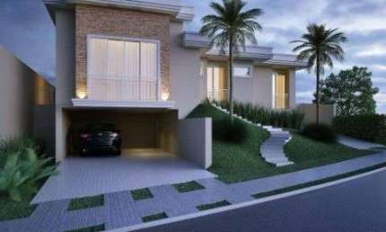 Paradiso - com 443 m² , frente p/ mata e Lago - lindo  -  Condomínio com salão de festas, piscina, academia, 2 quadras de tênis, mini campo de golfe,