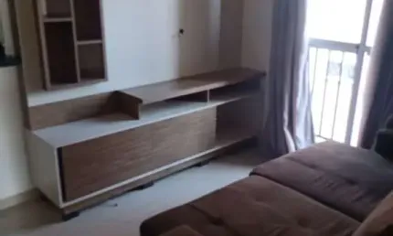 Apartamento de dois dormitórios no Edifício Vila das Praças na cidade de Indaiatuba.