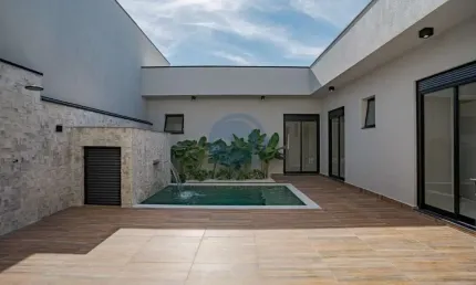 Casa térrea  em construção -  condomínio london park em indaiatuba área de terreno 300,00 m2., área construída - 187,00 m2.