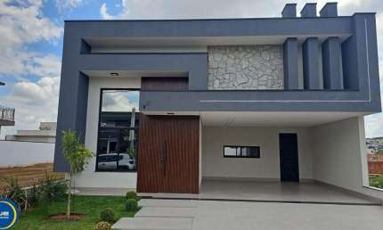 Casa em Condomínio à Venda em Indaiatuba-SP - 3 Quartos, 3 Suítes, 2 Salas, 4 Banheiros, 4 Vagas - PARK GRAN RESERVE