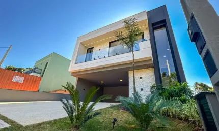 Casa térrea no Gran Reserve ? 3 dorms (1 suíte c/ closet), escritório, gourmet e altíssimo padrão em Indaiatuba/SP