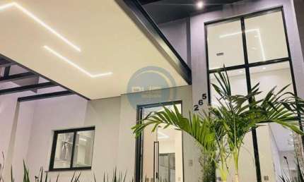 Casa de luxo no condomínio Vila Itu Jardins do Império - Indaiatuba SP: 3 quartos, suíte, móveis planejados e área gourmet