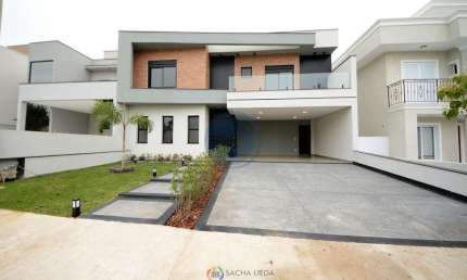 Casa de luxo em condomínio à venda em Indaiatuba-SP, Jardins Di Roma: 3 quartos, 3 suítes, 3 salas, 5 banheiros, 4 vagas, 260m².