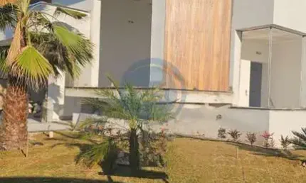 Casa térrea com 3 suítes, escritório, piscina e espaço gourmet no condomínio Dona Maria José em Indaiatuba