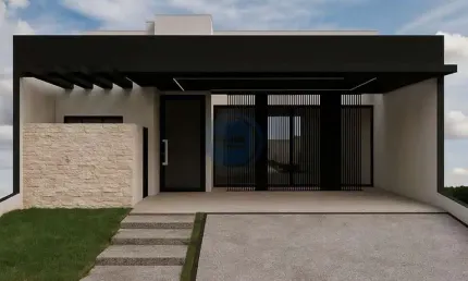 Imóvel de Luxo no Residencial Milano: Casa em Condomínio com 3 Suítes, 2 Salas e 4 Vagas de Garagem em Indaiatuba-SP