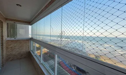 Apartamento no prédio frente ao mar mais procurado de Mongaguá