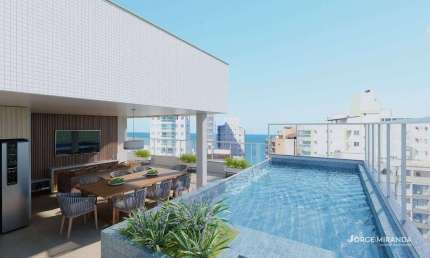 Apartamento com 4 dormitórios à venda por R$ 2.268.768,40 - Praia do Morro - Guarapari/ES