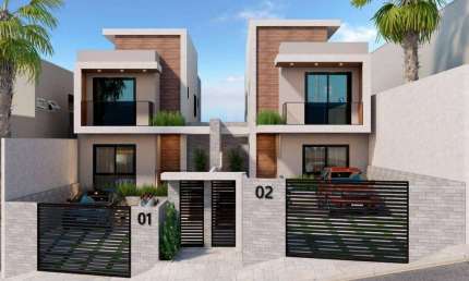Casa com 3 quartos à venda na Rua Edson Germano dos Santos, 22, São Judas Tadeu, Guarapari