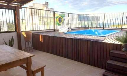 Cobertura com 4 dormitórios à venda por R$ 1.950.000,00 - Praia do Morro - Guarapari/ES