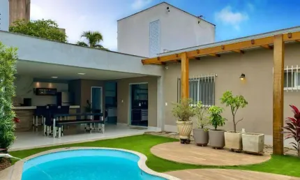 Casa Linear com 3 quartos à venda na Praia do Morro - Guarapari/ES
