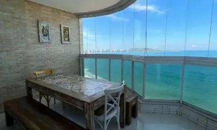 Apartamento com 3 quartos frente mar à venda na Praia do Morro - Guarapari