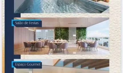 Apartamento com 3 dormitórios à venda, 92 m² por R$ 872.694,90 - Praia do Morro - Guarapari/ES