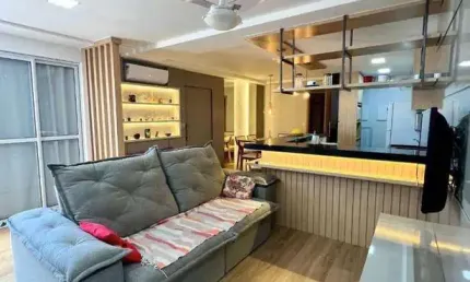 Apartamento com 2 dormitórios à venda, 75 m² por r$ 800.000,00 - praia do morro - guarapari/es
