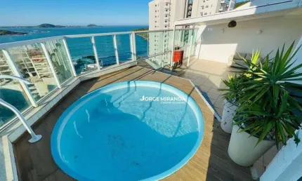 Cobertura com 4 dormitórios à venda por R$ 1.480.000,00 - Praia do Morro - Guarapari/ES