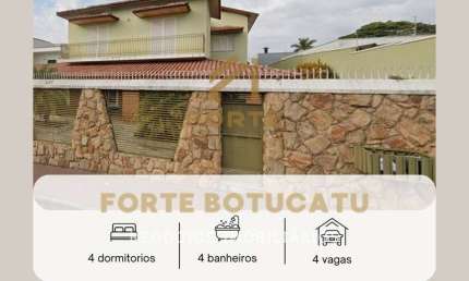 Casa com 4 quartos à venda na Chácara Floresta, Botucatu 