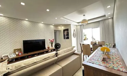 Apartamento à venda Felicittá lindíssimo com móveis planejados, Jardim Bandeirantes, Louveira, SP