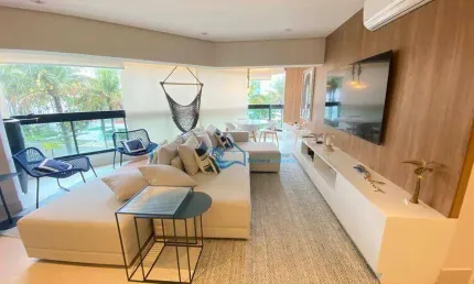 Apartamento com 4 dormitórios à venda, 170 m² por R$ 4.500.000,00 - Riviera Módulo 3 - Bertioga/SP
