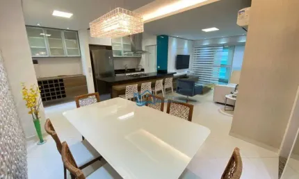 Apartamento com 3 dormitórios à venda, 126 m² por r$ 3.300.000,00 - riviera - módulo 8 - bertioga/sp