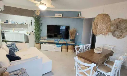 Apartamento com 3 dormitórios à venda, 94 m² por R$ 2.100.000,00 - Riviera Módulo 6 - Bertioga/SP