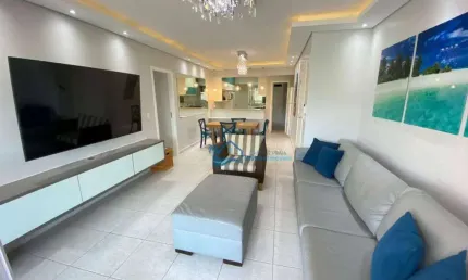 Apartamento com 3 dormitórios para alugar, 138 m² por R$ 1.900,00/dia - Riviera Módulo 08 - Bertioga/SP