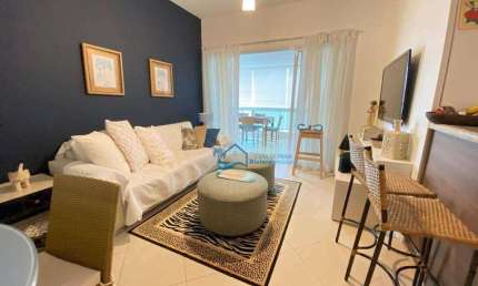 Apartamento com 3 dormitórios para alugar, 106 m² por R$ 1.600,00/dia - Riviera - Módulo 8 - Bertioga/SP