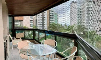 Apartamento com 3 dormitórios para alugar, 111 m² por R$ 16.000,00/mês - Riviera Módulo 6 - Bertioga/SP