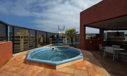 Cobertura com 3 dormitórios para alugar, 204 m² por R$ 12.000,00/mês - Riviera Módulo 6 - Bertioga/SP