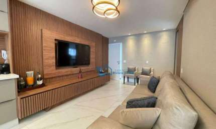 Apartamento com 4 dormitórios para alugar, 153 m² por R$ 5.650,00/dia - Riviera - Módulo 7 - Bertioga/SP