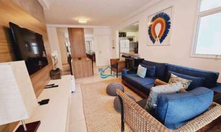 Apartamento com 3 dormitórios para alugar, 100 m² por R$ 2.900,00/dia - Riviera - Módulo 8 - Bertioga/SP