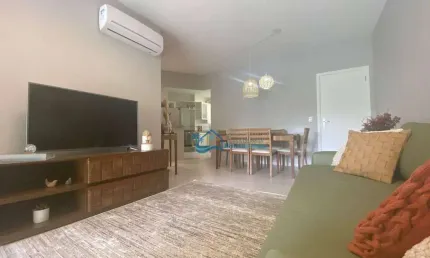 Apartamento com 4 dormitórios para alugar, 137 m² por R$ 1.800,00/dia - Riviera - Módulo 8 - Bertioga/SP