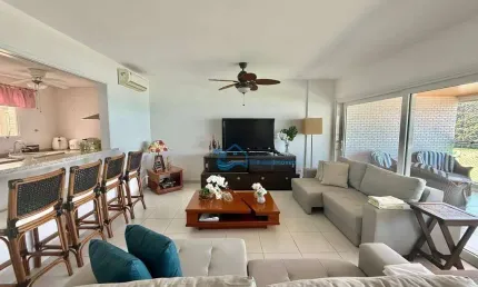 Apartamento com 3 dormitórios para alugar, 147 m² por R$ 28.000,00/mês - Riviera - Módulo 8 - Bertioga/SP