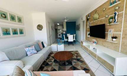 Apartamento com 3 dormitórios, 112 m² - venda por R$ 2.700.000,00 ou aluguel por R$ 2.200,00/dia - Riviera Módulo 6 - Bertioga/SP