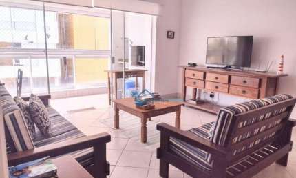 Apartamento com 4 dormitórios para alugar, 143 m² por R$ 1.800,00/dia - Riviera - Módulo 7 - Bertioga/SP