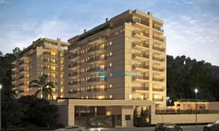 Apartamento com 2 dormitórios à venda, 69 m² por R$ 532.067,25 - Vila Itapanhau - Bertioga/SP