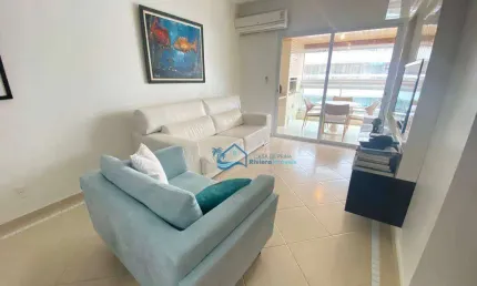 Apartamento com 3 dormitórios à venda, 110 m² por R$ 2.800.000,00 - Riviera - Módulo 7 - Bertioga/SP