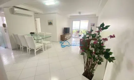 Apartamento com 3 dormitórios para alugar, 106 m² por R$ 2.000,00/dia - Riviera Módulo 2 - Bertioga/SP