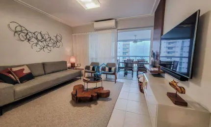 Apartamento com 3 dormitórios para alugar, 132 m² por R$ 4.000,00/dia - Riviera - Módulo 8 - Bertioga/SP