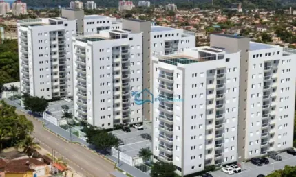 Apartamento com 2 dormitórios à venda, 63 m² por R$ 506.012,88 - Centro - Bertioga/SP
